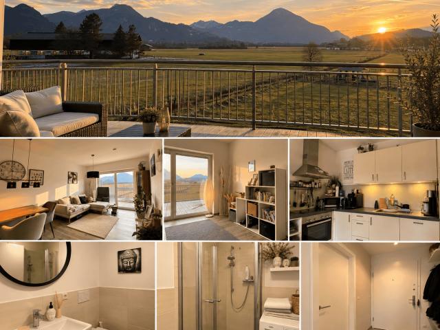 Wunderschöne 2 Zimmer Wohnung in Ebbs mit exklusiven Bergblick