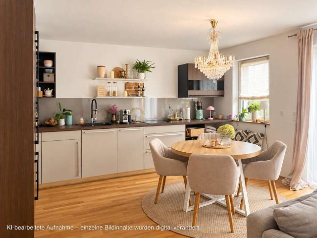 Wunderschöne 2 Zimmer Wohnung mit Balkon und Tiefgaragenstellplatz!