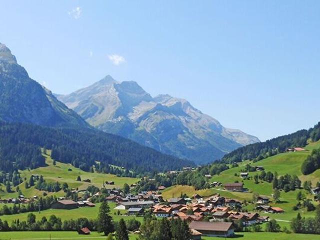 Schönes 4.5 Zimmer Apartment nach Plan / «Chalet Spitzhorn» / Gsteig
