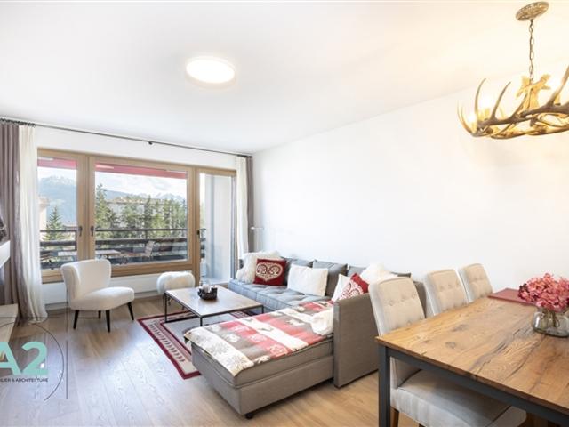 Wunderschöne 4,5 Zimmer Wohnung im Zentrum von Crans Montana