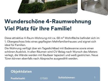 Wunderschöne 4 RW Viel Platz für Ihre Familie!
