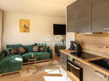 Wunderschöne City Wohnung im Zentrum von Dachau mit Blick auf den Schlosspark! Vollständig möbliert