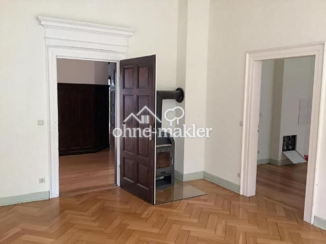Wunderschöne großräumige 4 Raum Wohnung + Kamin & direkter Zugang zum Garten direkt am Schloßpark