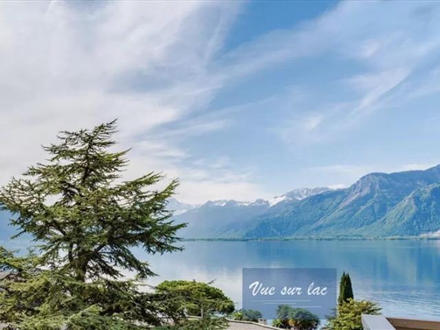 Wunderschöne möblierte Wohnung am Wasser, im Zentrum von Montreux