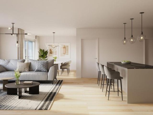 Wunderschöne neu gebaute 3.5Zi Wohnung, herrliche Aussicht, ruhig, optimale Sonneneinstrahlung