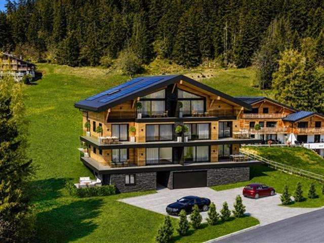 Wunderschöne neue 4.5 Zimmer Wohnung mit Terrasse in Crans Montana