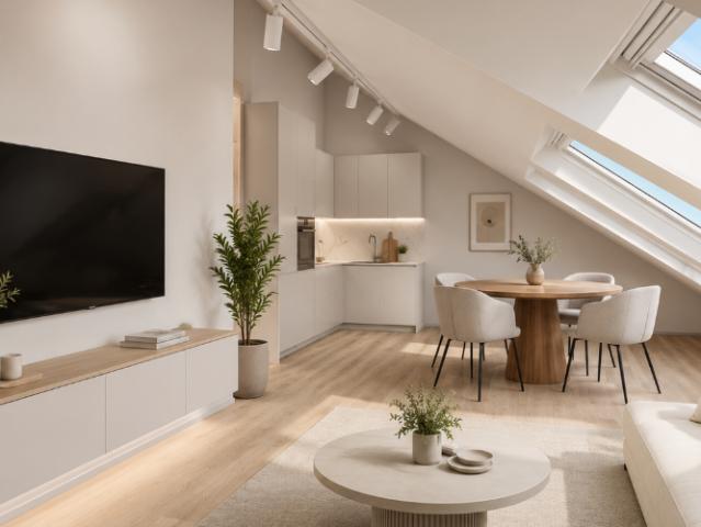 Wunderschöne neue 3.5 Zimmer Attikawohnung | Balkon | Ausbau nach Wahl