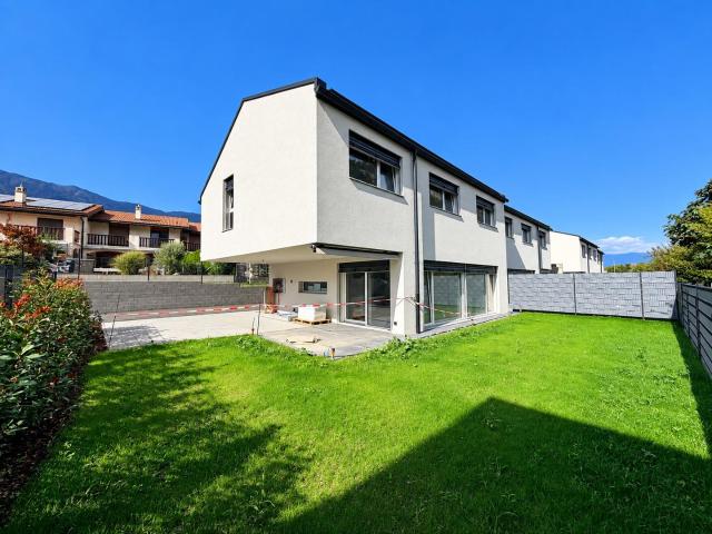 Wunderschöne neue Eckvilla mit 4,5 Zimmern in Bramois