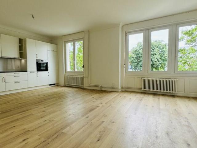 Wunderschöne neuwertige 3.5 Zimmerwohnung w5 mit Balkon, eigener Waschmaschine, Kellerabteil ohne Lift