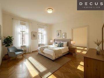 Wunderschöne stadtwohnung für altbauliebhaber mit blick ins grüne | 3 zimmer | ca. 104 m² | 2. Og | geidorf | stadtpark