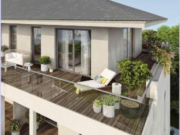 Wunderschöne Penthouse Wohnung in Bad Gleichenberg. Sensationelle Lage, 2 Terrassen, Lift, NEUBAU