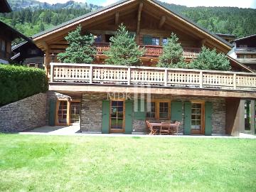 Champery, Bezirk Monthey, Wallis - Garten