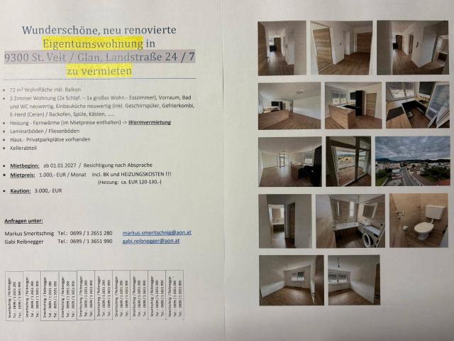 Wunderschöne Wohnung / NEUWERTIG zum Vermieten