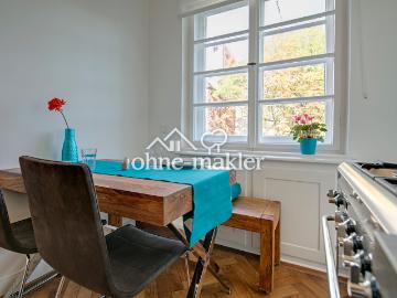 Wunderschöner 4 Zi Altbau beim Gasteig, Lift, Balkon, TG mietbar, bezugsfrei