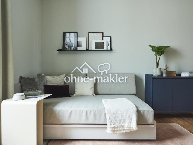 Wunderschönes möbliertes 1 Zimmer K Apartment im Frankfurter Ostend ab 6 Monaten Mindestmietdauer
