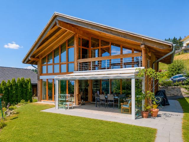 Wunderschönes, modernes Chalet mit Panoramablick in Châtel St Denis