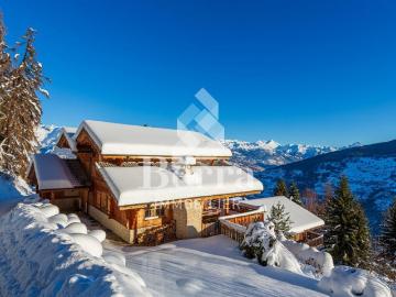Wunderschönes Chalet mit hochwertiger Ausstattung und Panoramablick auf die Alpen