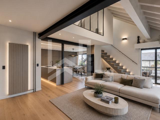 Wunderschönes, komplett renoviertes Duplex Apartment