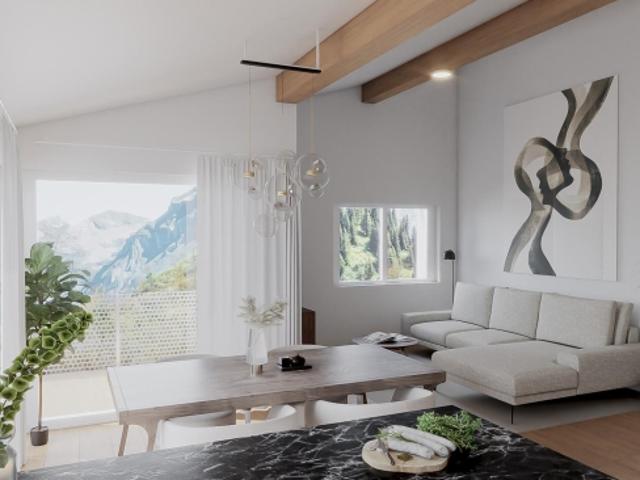 Wunderschönes Penthouse mit 3,5 Zimmern in Collombey