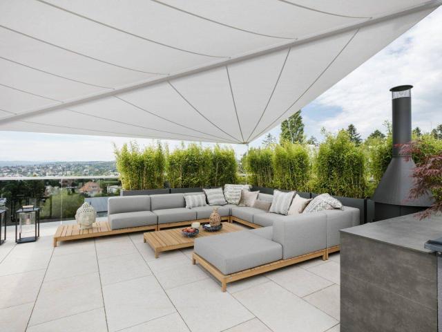 Wunderschönes Penthouse mit Pool und prachtvollem Blick, Nähe Kahlenberg