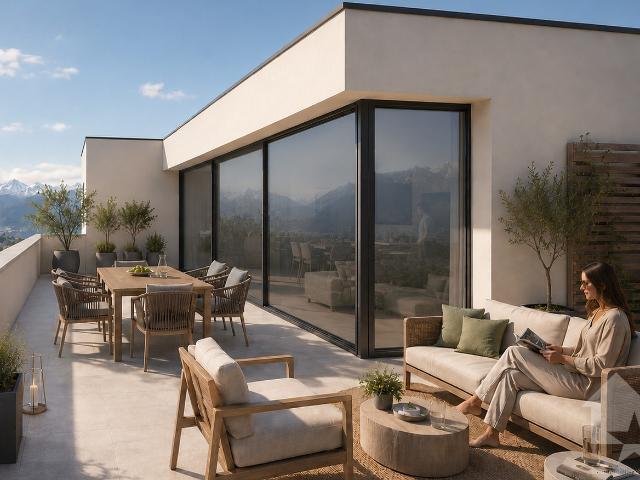 Wunderschönes Penthouse Projekt von 215 m2, Doppelgarage und Terrassen
