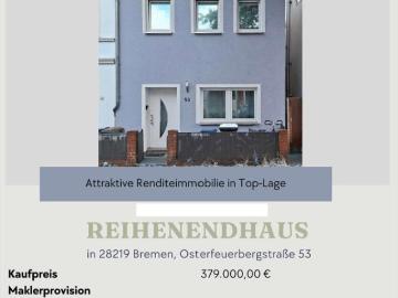 Wunderschönes Reihenendhaus als Renditeobjekt.
