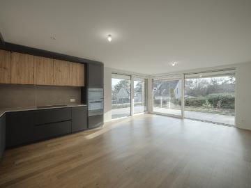 Wunderschönes 3,5 Zimmer Neubau mit Terrasse und Garten sofort verfügbar!