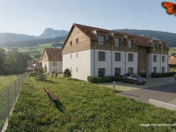 Wunderschönes 3½ Zimmer Haus mit grosser Terrasse und privatem Garten mit Blick auf die Voralpen