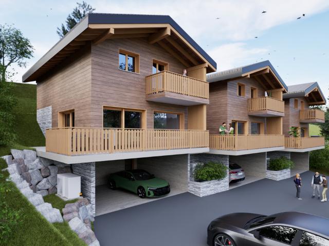 Wunderschönes 4,5 Zimmer Chalet mit Terrasse und Rasen