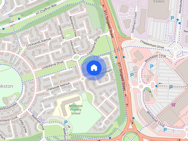 Wymondham, Monkston, Milton Keynes, Buckingahmshire, MK10 9EQ
