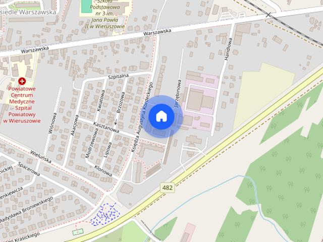 Wynajmę 3 pokojowe mieszkanie w Wieruszowie 61 m2