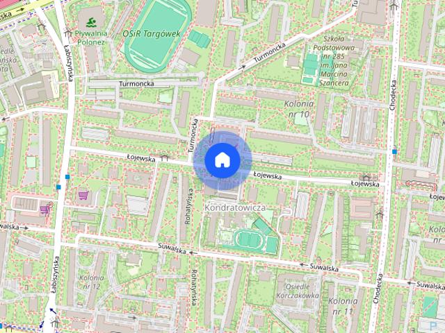 Wynajmę 2 pokojowe 40,25 m2, Bródno po remoncie, Metro
