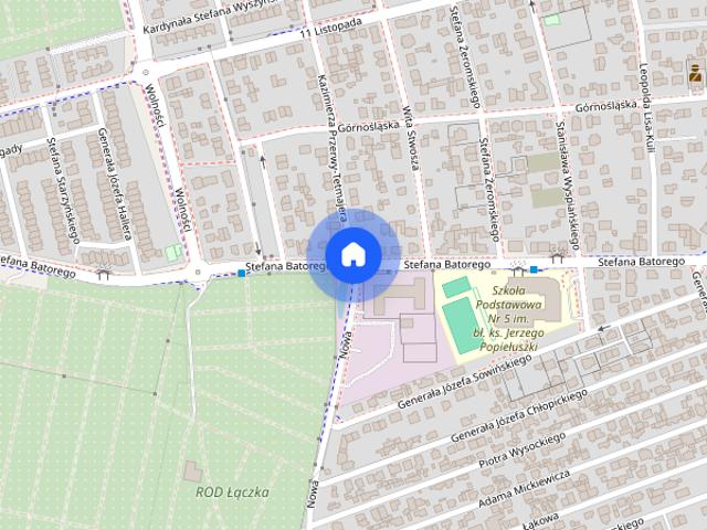 Wynajmę 2 pokojowe mieszkanie w centrum Ząbek na Batorego
