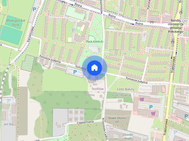Wynajmę 2 pokoje, 2 piętro Teofilów Judyma 37m2