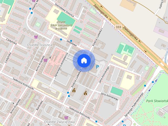 Wynajmę, 2 pokoje, Księcia Ludwika I