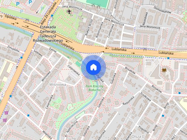Wynajmę 46 m2 2 pokoje,aneks, ok al. 29 Listopada/ Lublańska/ Opolska