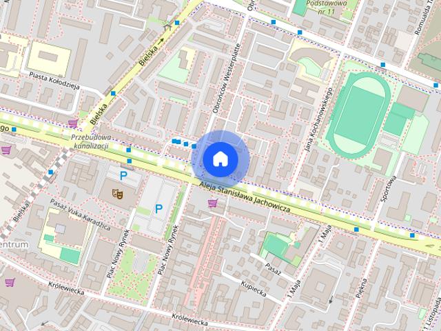 wynajmę bardzo ładną kawalerkę w centrum miasta Bielska 34