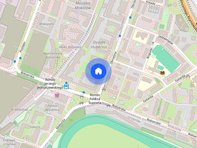 Wynajmę duże 2 pokojowe mieszkanie ul. Obrzeżna [Hubertus]
