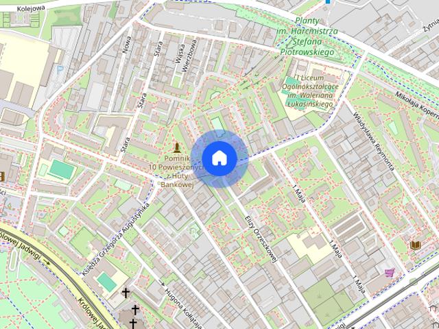 Wynajmę dwupokojowe mieszkanie w centrum Dąbrowy Górniczej
