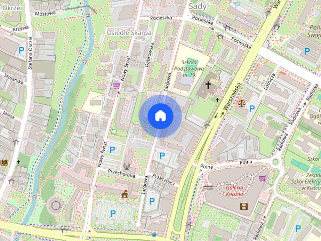 Wynajmę komfortową kawalerkę 25m.kw. KIELCE Centrum