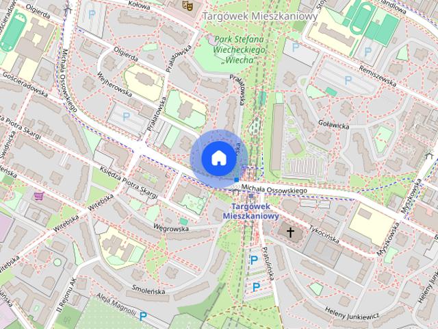 Wynajmę kawalerkę 25,5 m² z balkonem | Warszawa, ul. Darwina | 5 piętro | PL/ENG