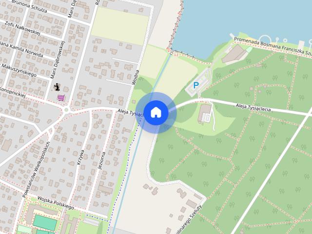 Wynajmę kawalerkę 34 m2 w Słupcy nad jeziore