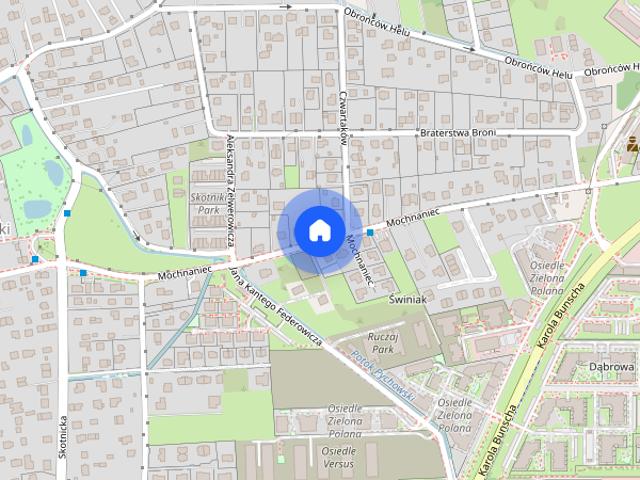 Wynajmę kawalerkę z balkonem i parkingiem – Kraków, ul. Mochnaniec