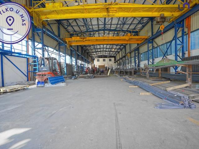 Wynajmę halę z suwnicami i biurem 1230 m² w Jastrzębiu