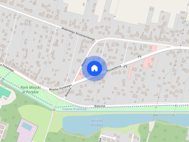 Wynajmę jasne, 2 pokojowe mieszkanie. 50m2 w centrum Poręby