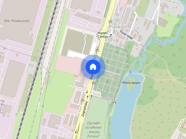 Wynajmę mieszkanie 48m2, 2 pokoje, Kielce ul. Zagnańska, Plaza Tower