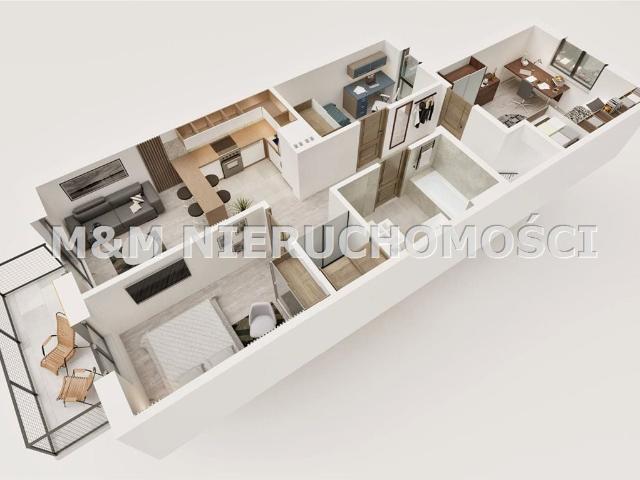 Wynajmę mieszkanie 72 m² ul. Jarzynowa, Rybnik, Zamysłów