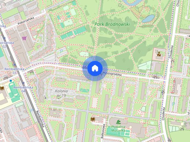 Wynajmę mieszkanie 10 min od metra, 2 pokoje z oddzielną kuchnią