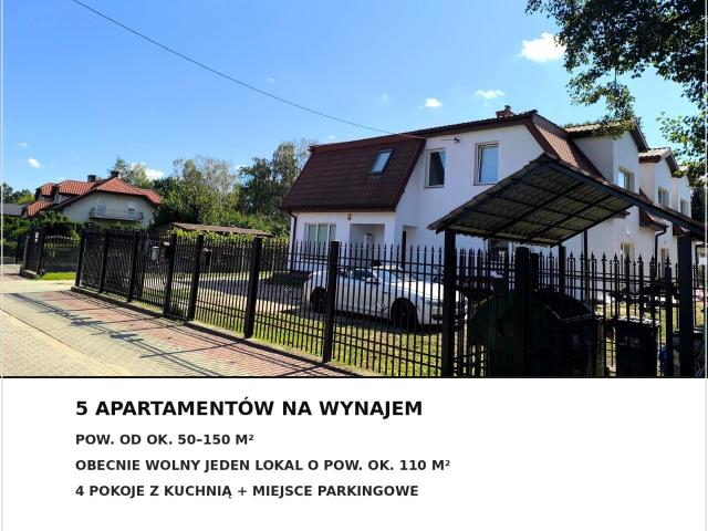 Wynajmę mieszkanie 110 m² ul. Czarnieckiego, Grodzisk Mazowiecki