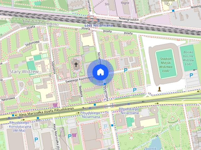 Wynajmę mieszkanie 2 pokoje 45 m², Łódź Widzew, ul. św. Kazimierza
